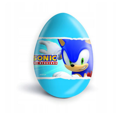 Sonic The Hedgehog Surprise Milk Chocolate Eggs with Prize Toy Inside 24Pcs