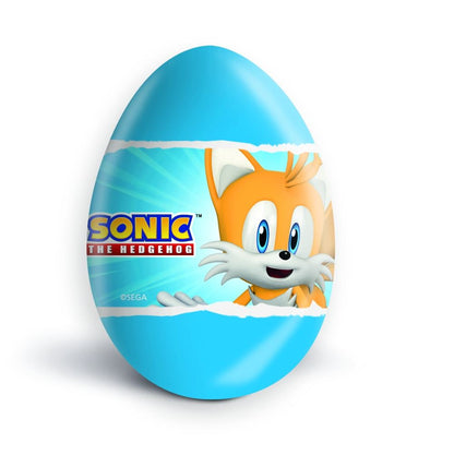 Sonic The Hedgehog Surprise Milk Chocolate Eggs with Prize Toy Inside 24Pcs