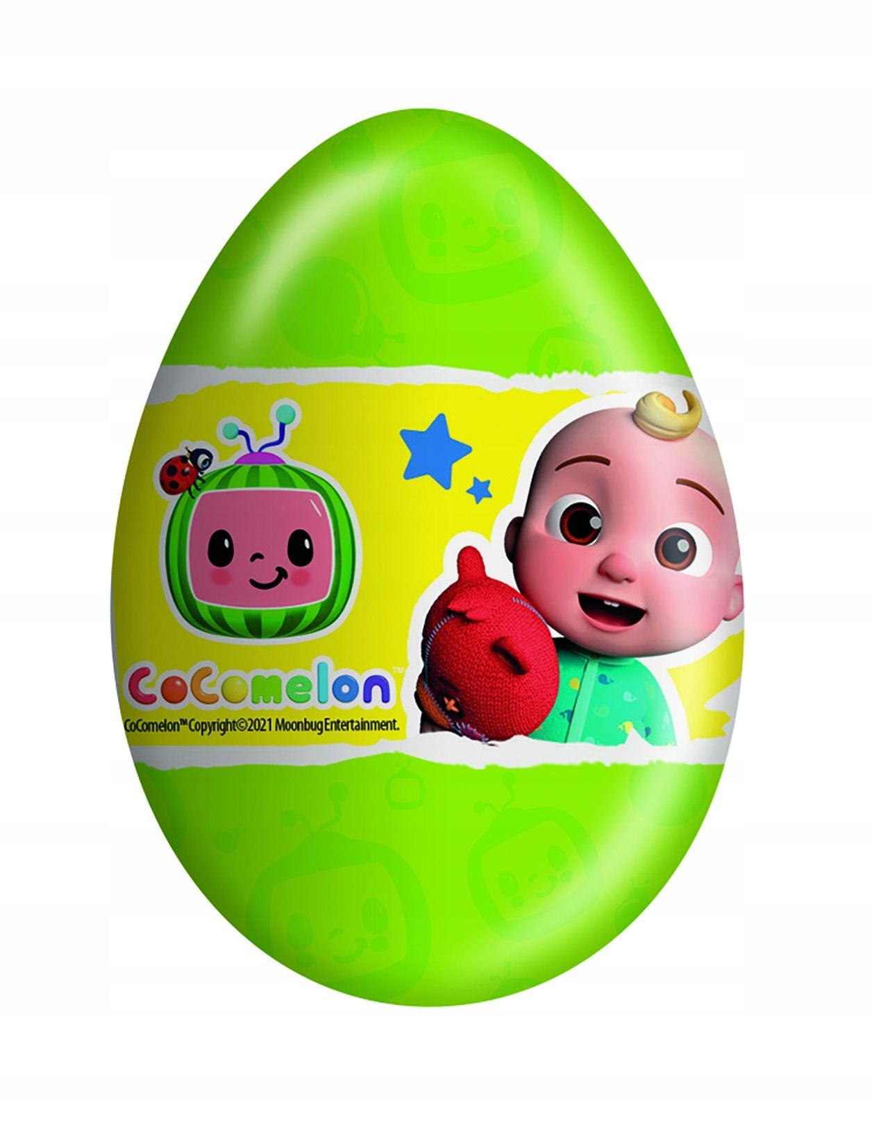 Cocomelon Surprise Milk Chocolate Eggs with Prize Toy Inside 24Pcs