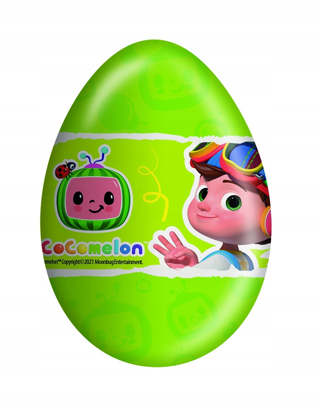 Cocomelon Surprise Milk Chocolate Eggs with Prize Toy Inside 24Pcs