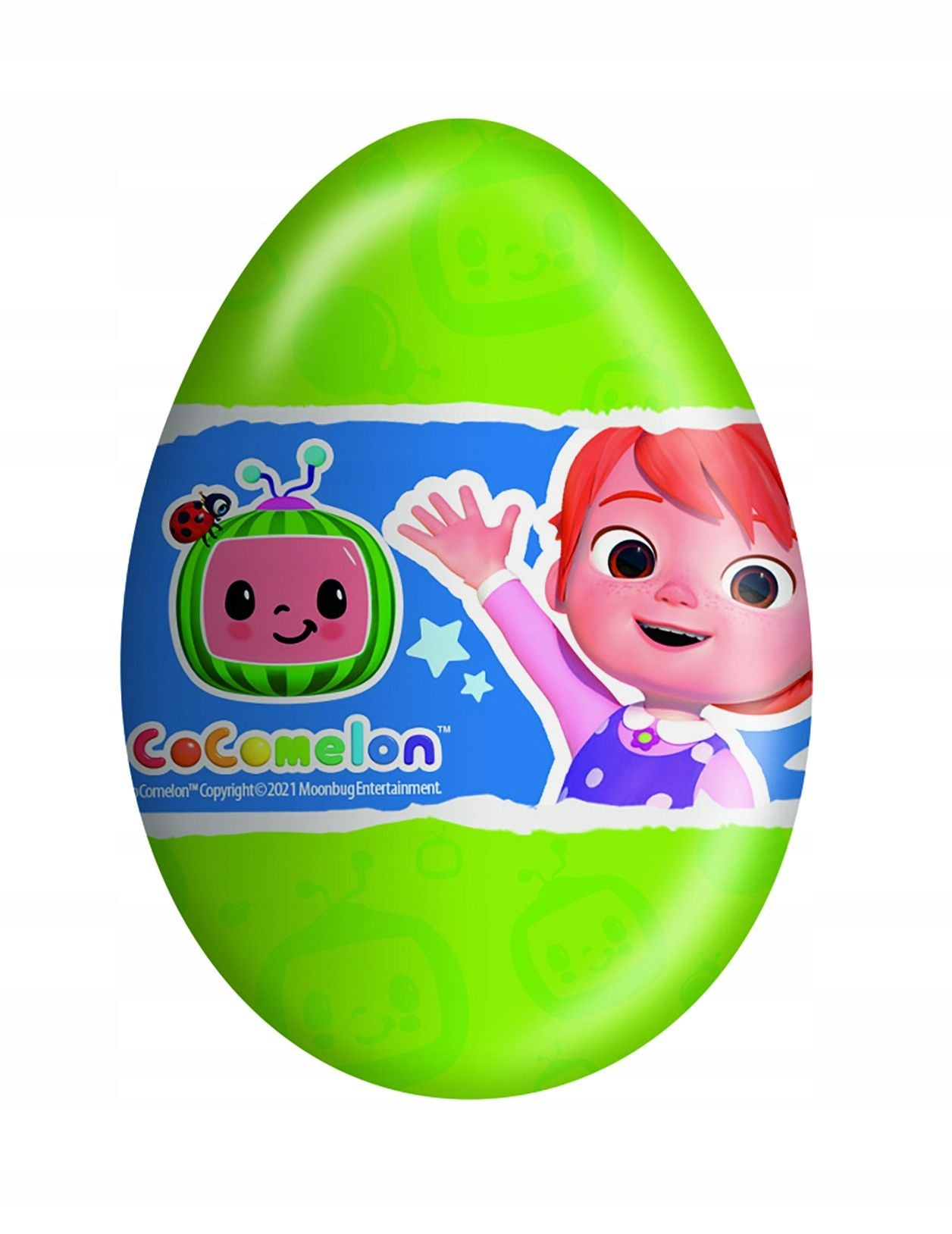 Cocomelon Surprise Milk Chocolate Eggs with Prize Toy Inside 24Pcs