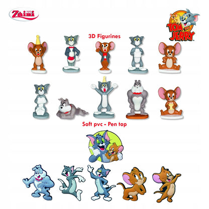 Tom & Jerry Surprise Milk Chocolate Eggs with Prize Toy Inside 24Pcs