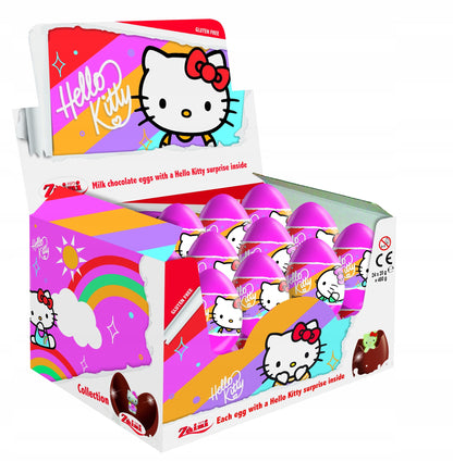 Hello Kitty Surprise Milk Chocolate Eggs with Prize Toy Inside 24Pcs