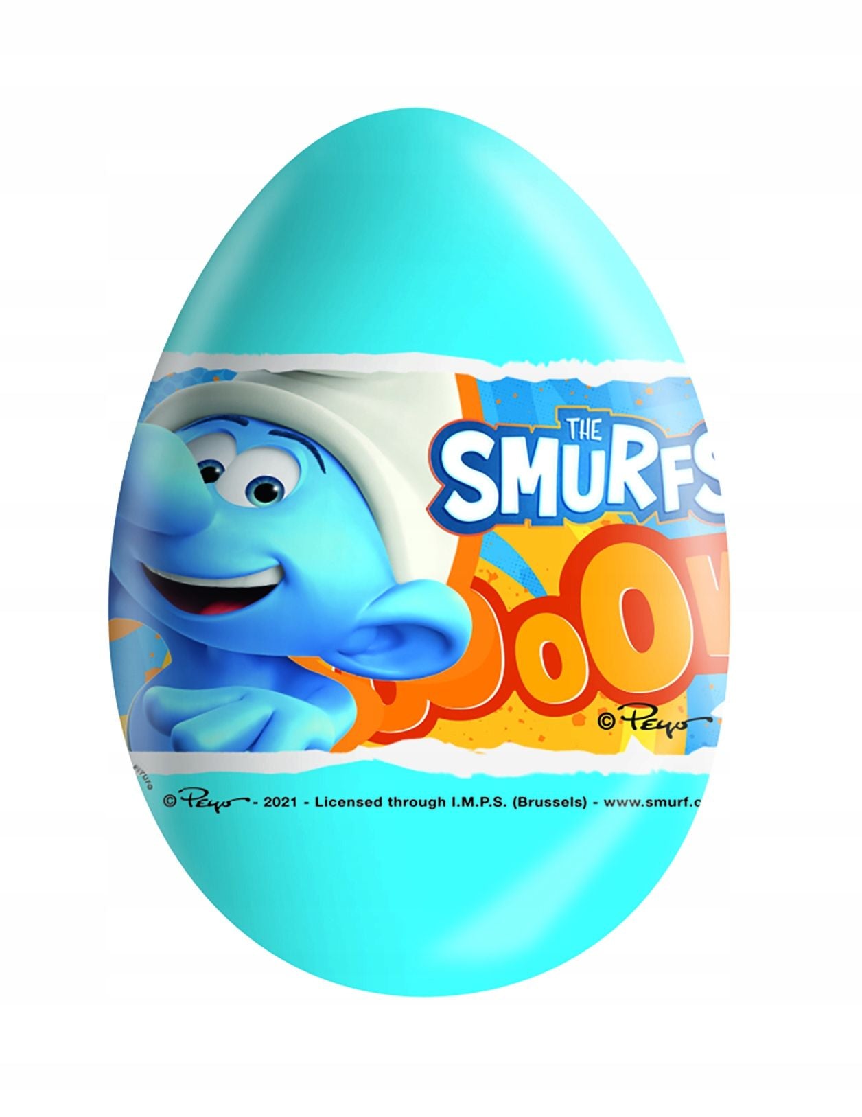 The Smurfs Surprise Milk Chocolate Eggs with Prize Toy Inside 24Pcs