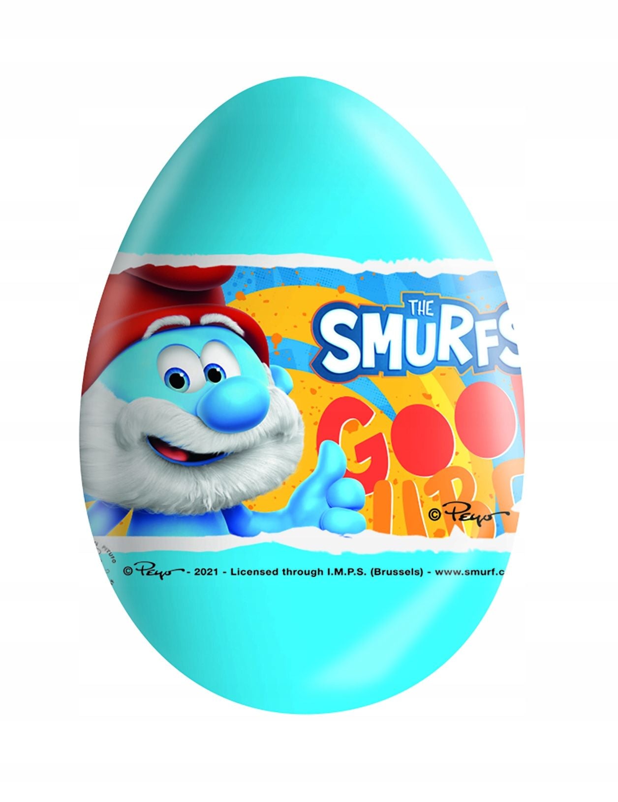 The Smurfs Surprise Milk Chocolate Eggs with Prize Toy Inside 24Pcs