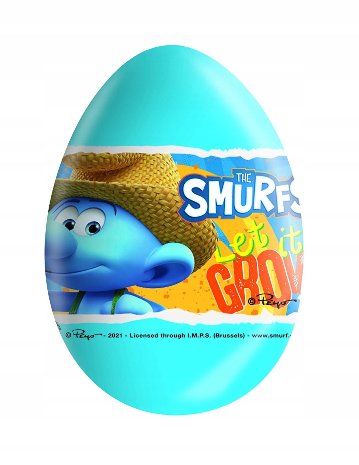 The Smurfs Surprise Milk Chocolate Eggs with Prize Toy Inside 24Pcs