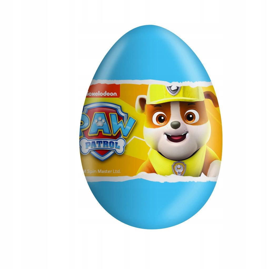 Paw Patrol Surprise Milk Chocolate Eggs with Prize Toy Inside 24Pcs