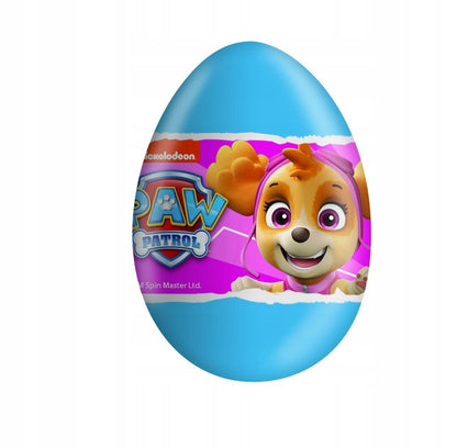 Paw Patrol Surprise Milk Chocolate Eggs with Prize Toy Inside 24Pcs