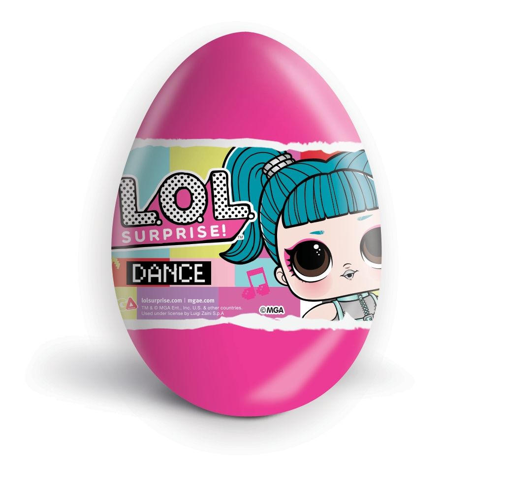 L.O.L Suprise! Milk Chocolate Eggs with Prize Toy Inside 24Pcs