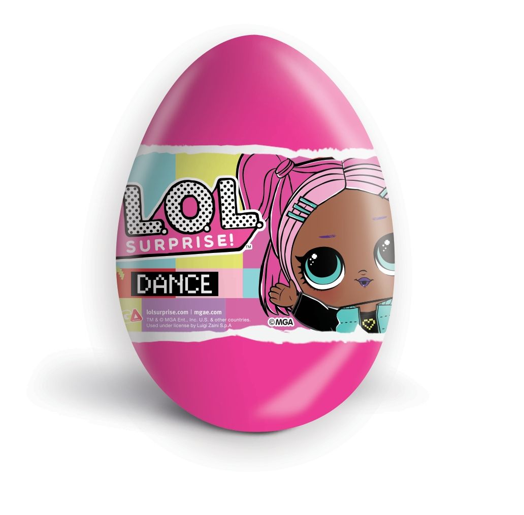 L.O.L Suprise! Milk Chocolate Eggs with Prize Toy Inside 24Pcs