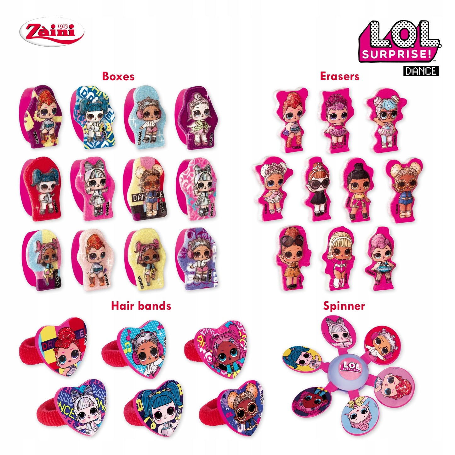 L.O.L Suprise! Milk Chocolate Eggs with Prize Toy Inside 24Pcs